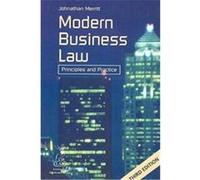 Modern Business Law Jonathan Merritt (Auteur)
