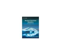 Modern Business Statistics With Microsoft Excel