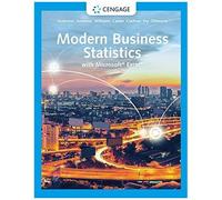 Modern Business Statistics With Microsoft Excel