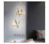 Modern Butterfly Led Pendant Lights Nordic Creative Hanging Lamp Indoor Lighting for Bedside Living Dining Room Kitchen Pendant Light