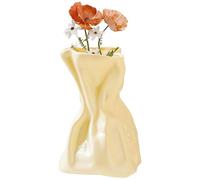 Modern Ceramic Vase - Decorative Flower Holder, Contemporary Centerpiece Display, Home Shelf Ornament | Suitable for Living Room Bedroom Kitchen Dining Table Floral Arrangements Interior Decoration