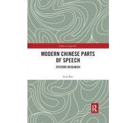 Modern Chinese Parts Of Speech