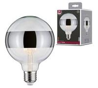 Modern Classic Edition Standard 230 V Globe LED Anneau réfléchissant E27 640lm 6,5W 2700K gradable Anneau réfléchissant argentée Anneau réfléchissant argentée G