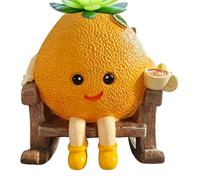 Modern Cute Plant Pots, Resin Sitting Figure Planter, 4.92x4.13x4.72in Whimsical Flower Holder, Decorative Cactus Pot for Desktop, Unique Bonsai Container for Garden Office Patio Balcony Terrace