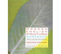 Modern English Structures: Form, Function, and Position