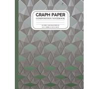 Modern Geometric Design | Graph Paper Composition Notebook: Math, Engineering & Technical Drawing Notebook - Quad Ruled 4x4 - 100 Pages - 8.5 x 11 inches