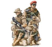 Modern German Isaf Soldiers In Afghanist - 1:35e - Trumpeter G