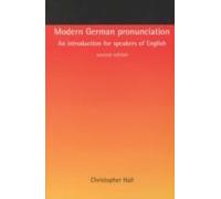 Modern German Pronunciation