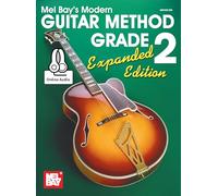 Modern guitar method grade 2, expanded edition (book/online audio) +telechargement