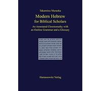 Modern Hebrew For Biblical Scholars