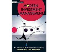Modern Investment Management by Bob Litterman Hardcover Book Litterman, Bob, Quantitative Resources Group Goldman Sac, Litterman, Robert B. (Auteur)