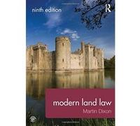 Modern Land Law Dixon, Martin (Auteur)