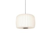 Modern LED Ceiling Chandelier For Living Room, Adjustable Height, Hardware, Silk Shade For Home Interior Lighting