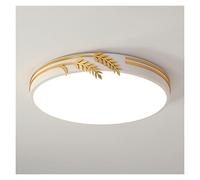 Modern Led Ceiling Light with Remote Control for Living Room Bedroom Kitchen Round Home Ceiling Lamp Fixtures Surface Mount Modern LED Chandelier (Whited40h5cm Warmlight)