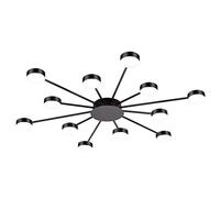 Modern LED Chandelier Lights for Living Room Bedroom Creative Home Indoor Lighting Fixtures AC 90-260V (Color : 3 Colors no Remote Size : A) (3 Colors No Remote E)