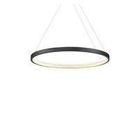Modern LED Pendant Light Dining Hall Chandelier Round Nordic Indoor Light for Living Room Restaurant Bedroom Chandelier Modern LED Chandelier (Dia80cm Dimmablewithremote)