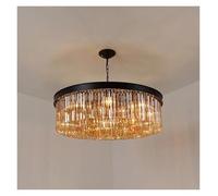Modern Luxury Crystal Pendant Chandelier Lustre Led Lights Dining Table Bedroom Modest Ceiling Lamps For Room Home Appliance
