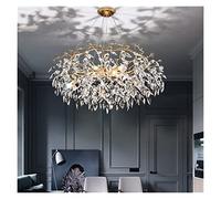 Modern Luxury Gold Crystal Chandelier Lighting Large Led Chandeliers Fixtures for Living Room Hotel Hall Art Decor Hanging Lamp Modern LED Chandelier (16heads Whitelight)