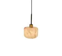 Modern Marble Pendant Light E27 Bulb Wire Adjustable Simple Hang Lamp For Bedroom Dining Room Parlor Packaged Well