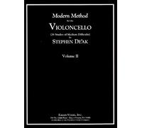 Modern Method For The Violincello by Stephen Deak (1930-04-15)