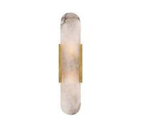 Modern Minimalist Design Art Wall Light Postmodern Iron Gold Black Wall Sconce Creative Marble Wall Lamp Fixture Bedroom Bathroom Wall Lamps