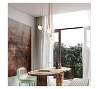 Modern Minimalist Duplex Floor Style Design Villa Belt Living Room Dining Room Chandelier Nordic Ceiling Light