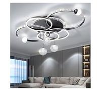 Modern Minimalist LED Ceiling Light Personalized Creative Ring Living Room Lights Gold Atmosphere Bedroom Study Chandelier