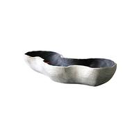 Modern New Chinese Wabi-sabi Wind Log Fruit Plate Snack Plate Living Room Coffee Table Decoration Light Creative Soft Decoration