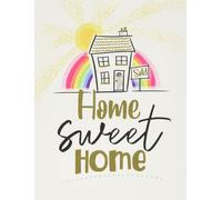 Modern New Home Sweet Home Carte De Félicitations 20,3 X 15,2 Cm