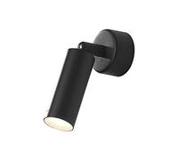 Modern Personality Bedside Lamp Living Room Hotel Wall Mounted Downlight Creative Simple Aisle Spotlight Background Wall Can Be Rotated to Adjust LED High,Black