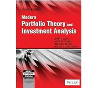 Modern Portfolio Theory and Investment Analysis, 8ed | IM | e
