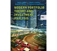 Modern Portfolio Theory And Investment Analysis (Paperback) Edwin J Elton, Martin J Gruber, Stephen J Brown, William N Goetzmann (Auteur)