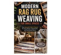 MODERN RAG RUG WEAVING FOR SMALL SPACES: Easy Upcycled Fabric Projects for Cozy Homes, Apartments, and Farmhouse Decor