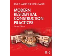 Modern Residential Construction Practices - David A. Madsen - Routledge - ebook (ePub) - Livre