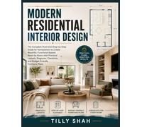 Modern Residential Interior Design: The Complete Illustrated Step-by-Step Guide for Homeowners to Create Beautiful, Functional Spaces Room by Room ... and Budget-Friendly Furniture Plans.