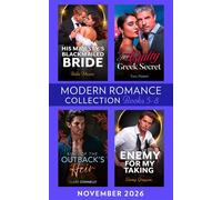 Modern Romance November 2026 5-8 King of the Outback's Heir (Outrageous Outback Billionaires) / His Majesty's Blackmailed Bride / Her Guilty Greek Secret / Enemy for My Taking - Clare Connelly - Mills