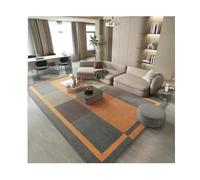 Modern Simple Living Room Carpet,Light Luxury Floor Mat,Washable Short Plush Soft Non-Slip Large Area Rug,Home Decor Large Carpet for Living Room Bedroom Hallway Patio (130 * 180cm, F)