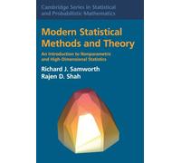 Modern Statistical Methods and Theory: An Introduction to Nonparametric and High-Dimensional Statistics