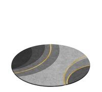 Modern Style Round Carpet Thickened Computer Chair Anti-Slip Mat Simple Carpets for Living Room Fluffy Soft Bedroom Decor Rug(Color04,180cm 70.8 in)