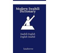 Modern Swahili Dictionary: Swahili-English, English-Swahili