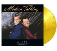 Modern Talking - Alone - Limited 180-Gram Yellow & Black Marble Colored Vinyl [Vinyl Lp] Black, Colored Vinyl, Ltd Ed, 180 Gram, Yellow, Holland - Import