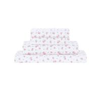 Modern Threads Parure de lit Douce et Soyeuse en Microfibre Infroissable, avec Drap Plat, Drap-Housse avec Bonnets Profonds et taies d'oreiller, Ivoire, lit Simple