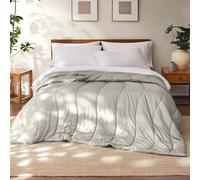 Modern Threads Tencel Lyocell Couette Alternative en Duvet Ultra Doux, Taupe, très Grand lit