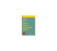 Modern Trends In Hypercomplex Analysis