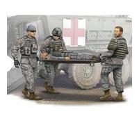 Modern U.s. Army-stretcher Ambulanceteam - 1:35e - Trumpeter G