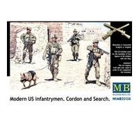 Modern U.s.infantrymen. Cordon And Searc - 1:35e - Master Box Ltd. G
