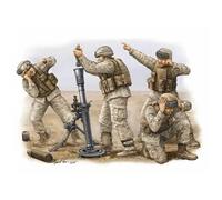 Modern U.s. Marine M252 Team - 1:35e - Trumpeter G