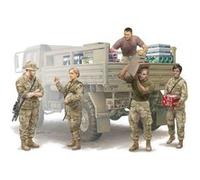 Modern U.s. Soldiers - Logistics Supply - 1:35e - Trumpeter G