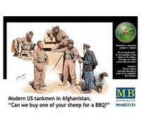 Modern U.s. Tankmen In Afghanistan - 1:35e - Master Box Ltd.