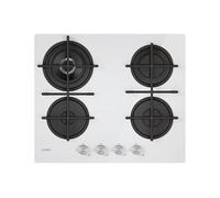 Candy CVG6BR4WTW Table de Cuisson en Verre Blanc 60CM 4 Feux